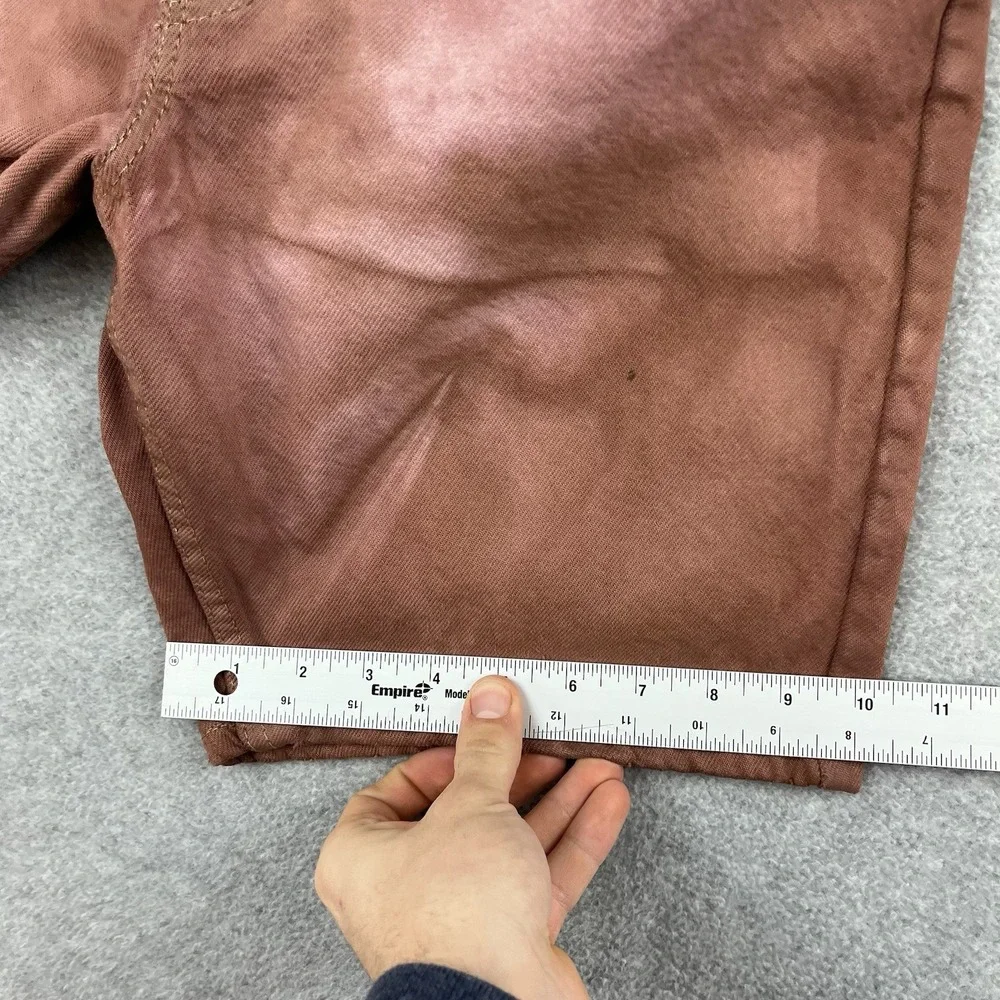 Vintage  Levis 505 Brown‎ Dyed Mens 34 Relaxed Fit Jorts Denim Shorts 90s USA